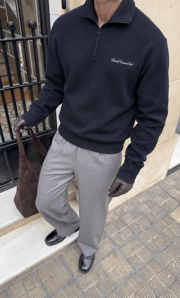 Alpine Members Half-Zip — Winter 26 editorial styling