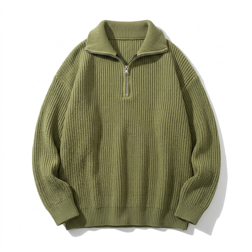 Essential Quarter-Zip Knit - UnderPressureClub