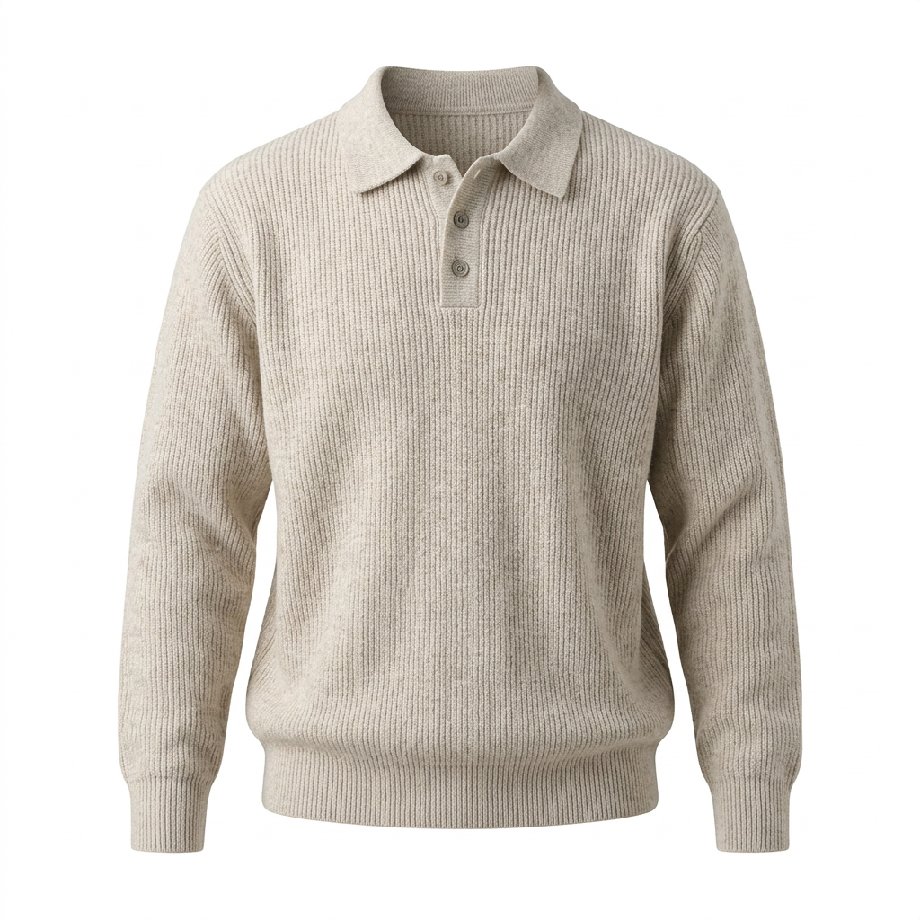 UnderPressureClub Polo Knit - Quiet Authority
