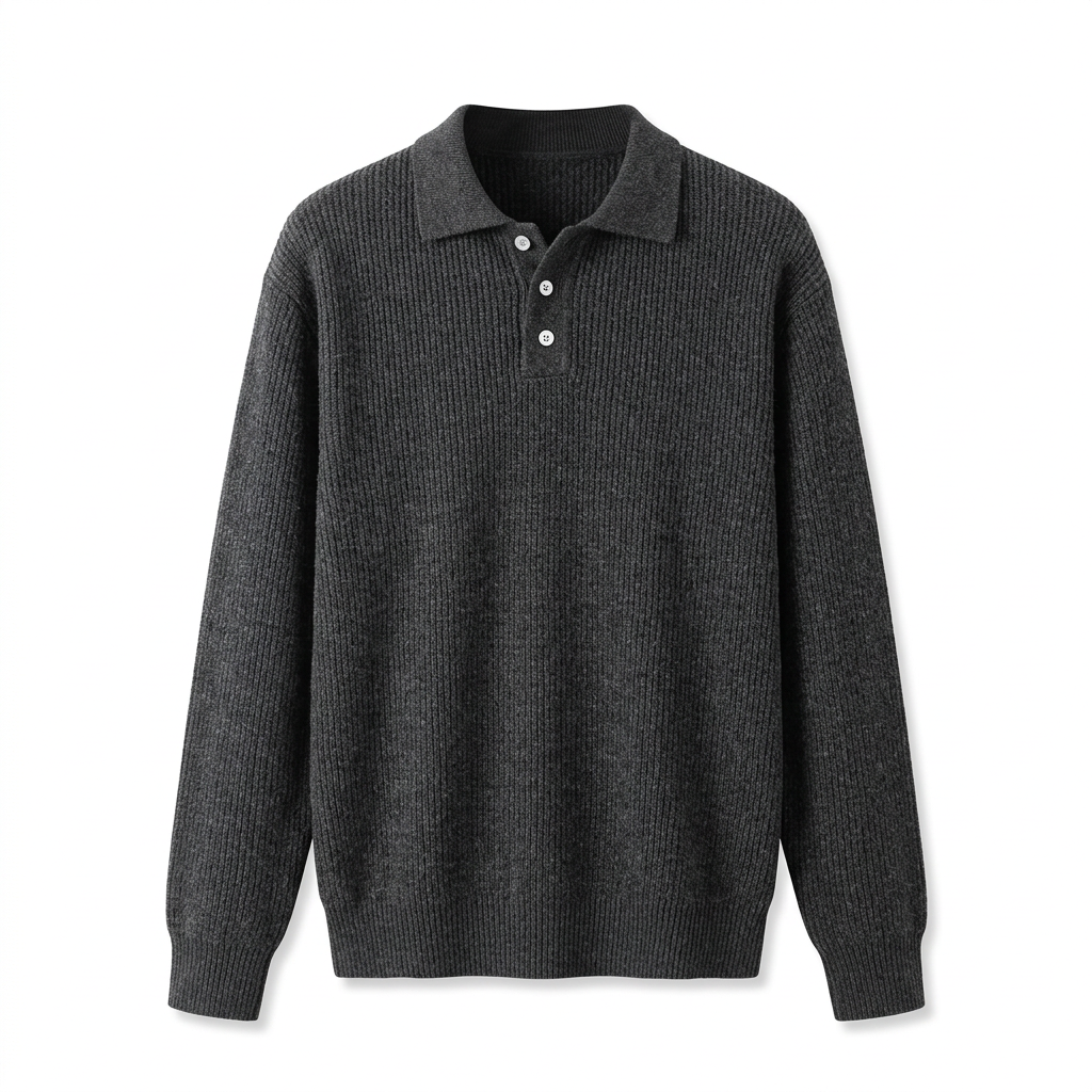 UnderPressureClub Polo Knit - Quiet Authority
